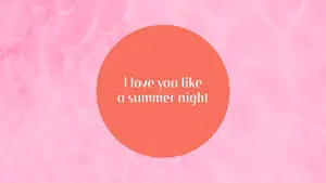 2560x1440 Summer Night Quote