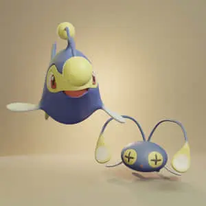 3D Models Of Lanturn And Chinchou