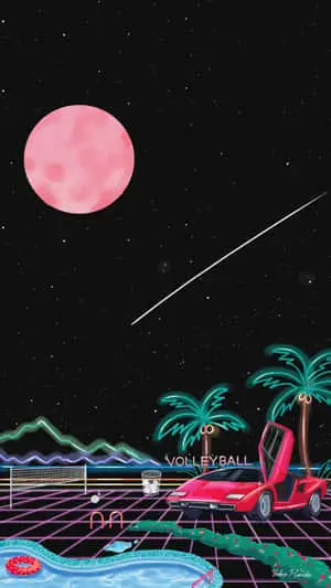 80s Aesthetic Iphone Portrait Home Screen
