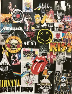 Rock Collage 90s Grunge Aesthetic