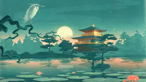 Aesthetic Chromebook Japanese Temple