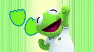 Aesthetic Kermit Punching Air