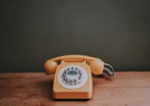Aesthetic Retro Western Telephone