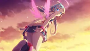 Anime Aesthetic Pink Wings PS4