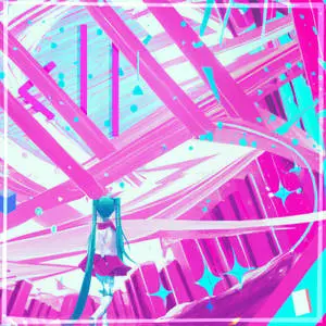 Anime Girl In A Pastel Japanese Aesthetic