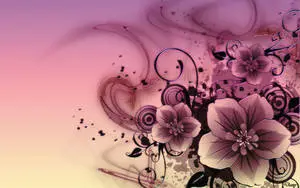 Basic Flower Art Pink