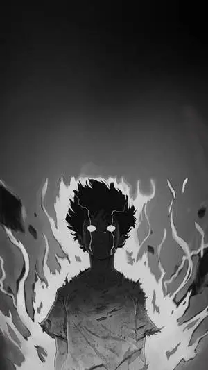 Black Aesthetic Anime Mob Psycho 100