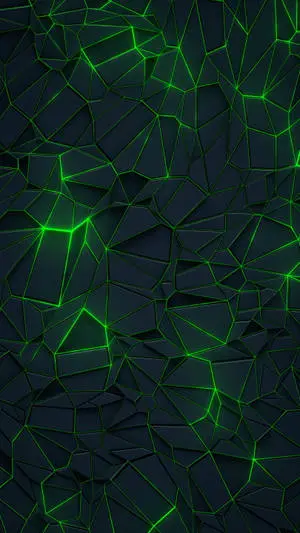 Black And Green Rocky Pattern