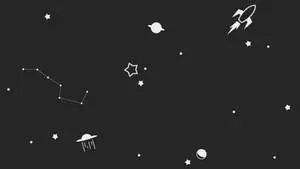 Black Outer Space For Pinterest Laptop