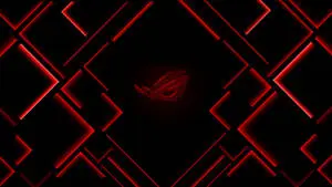 Black Red 4K ROG With Corners