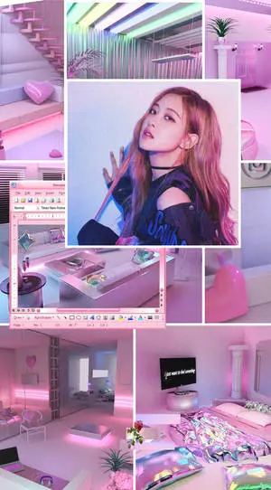 Rose-Colored Cheoyoung Joyfully Enjoying the Beauty of Pink Aesthetics