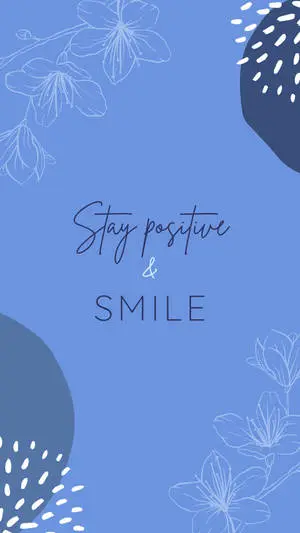 Blue Aesthetic Inspirational Quote