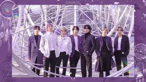 BTS Purple Frame Aesthetic