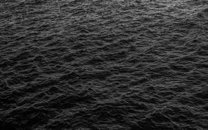 Calm Sea Waves Black Mac