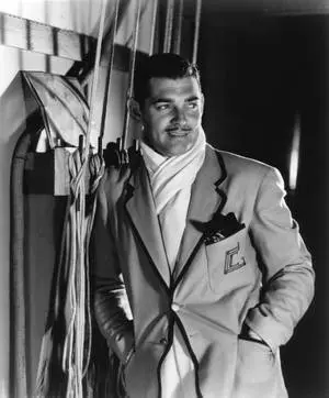 Classy Look Of Actor Clark Gable