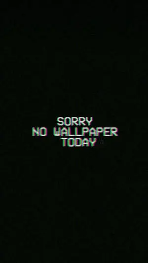 Cool Black Aesthetic Glitch Phrase
