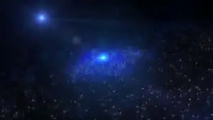 Majestic Blue Galaxy 