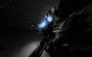 Cool Dark Shattered Glass