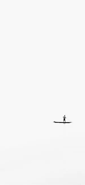 Cool iPhone White Boat