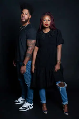 Cute Black Couple Black Aesthetic Photoshoot Picture