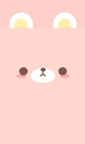Cute Lock Screen Bear Ears Eyes