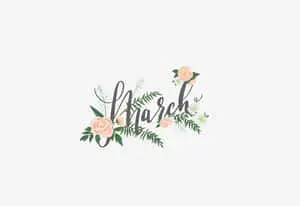 Floral Cute March 