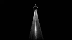 Dark Aesthetic CN Tower
