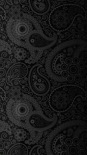 Dark Android Paisley Pattern
