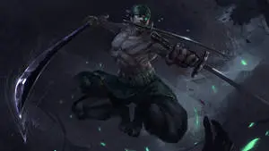 Dark One Piece Zoro 4K
