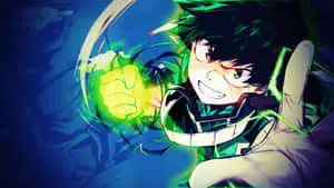 Midoriya Charging His Punch Deku Aesthetic