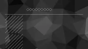Geometric Design Black Background