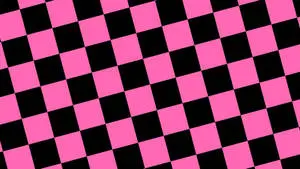 Diagonal Squares Black And Pink Aesthetic
