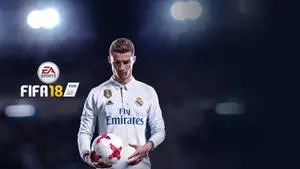FIFA Ronaldo Holding Ball