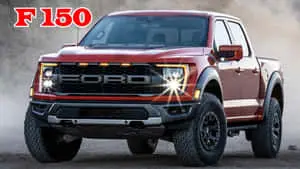 Red Ford F 150 Lobo Raptor