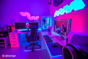 Gaming Room Fancy LED Lights