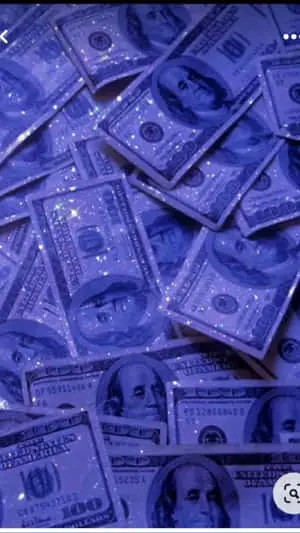 Girly Money Dollar Bills 