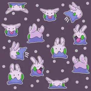 "Goomy and its spots"