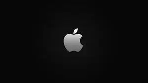 Gray Apple Logo Black Mac