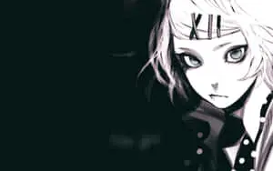 Grunge Anime Girl White Aesthetic