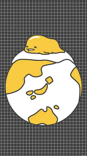 The Earth With Gudetama Aesthetic