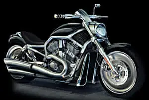 Harley Davidson HD In The Showroom