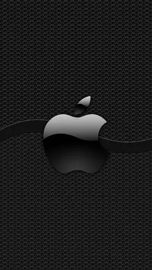 iPhone Apple Logo Black