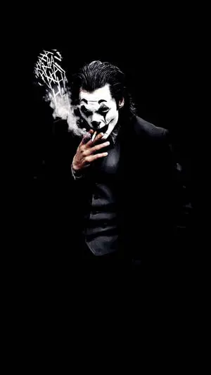 Joker On Black iPhone 6 Plus