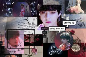Kim Tae-Hyung Aesthetic Boy With Luv Era