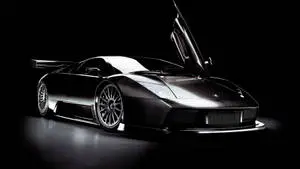 Stunning Black Lamborghini Murcielago - A Masterpiece of Sportscar Engineering