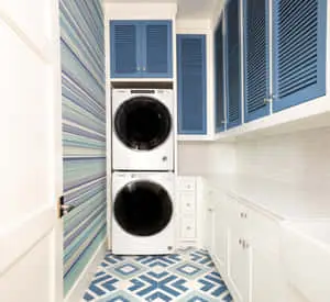 Bluish Laundry Room Picture
