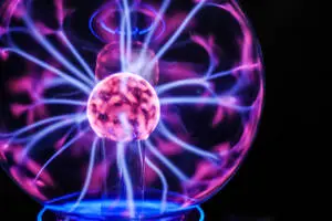 Light Purple Aesthetic Plasma Ball