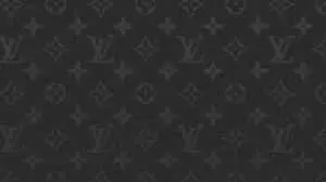 Textured Black Louis Vuitton Background