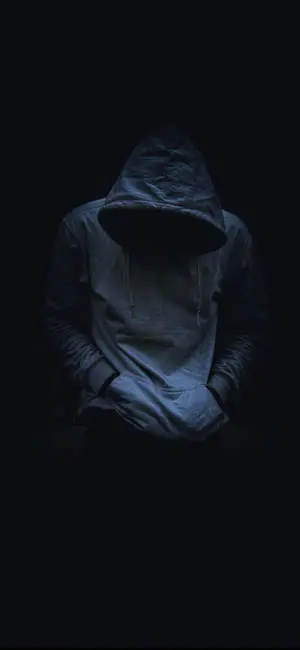 Men Phone Guy In Hoodie 