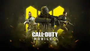 Mobile Gamer Yellow Call Of Duty